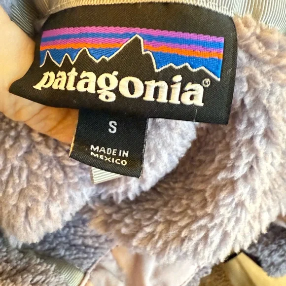 Patagonia Lavender Fleece Jacket - Picture 7 of 7